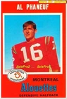 1971 O-Pee-Chee CFL Football Al Phaneuf #115