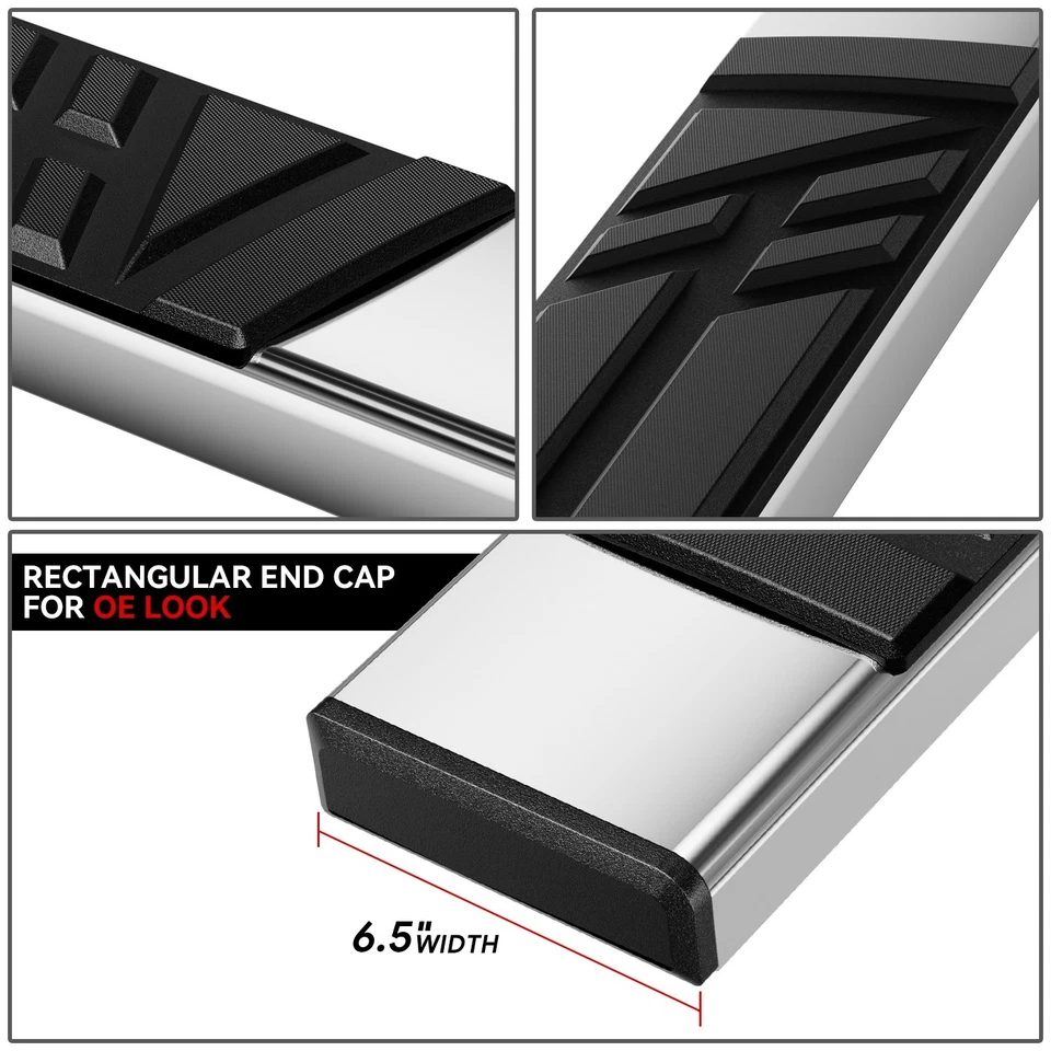 For 05-12 Nissan Pathfinder 6.5" Premium Running Boards Side Step Pedal Nerf Bar — 第 3/4 张图片