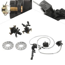 Front Brake Disc Rotor+Front Brake Caliper Kit For 125cc 150cc 200cc 250cc ATV
