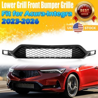 For Acura Integra 2023-2026 Front Bumper Lower Grille Cover Trim Replacement