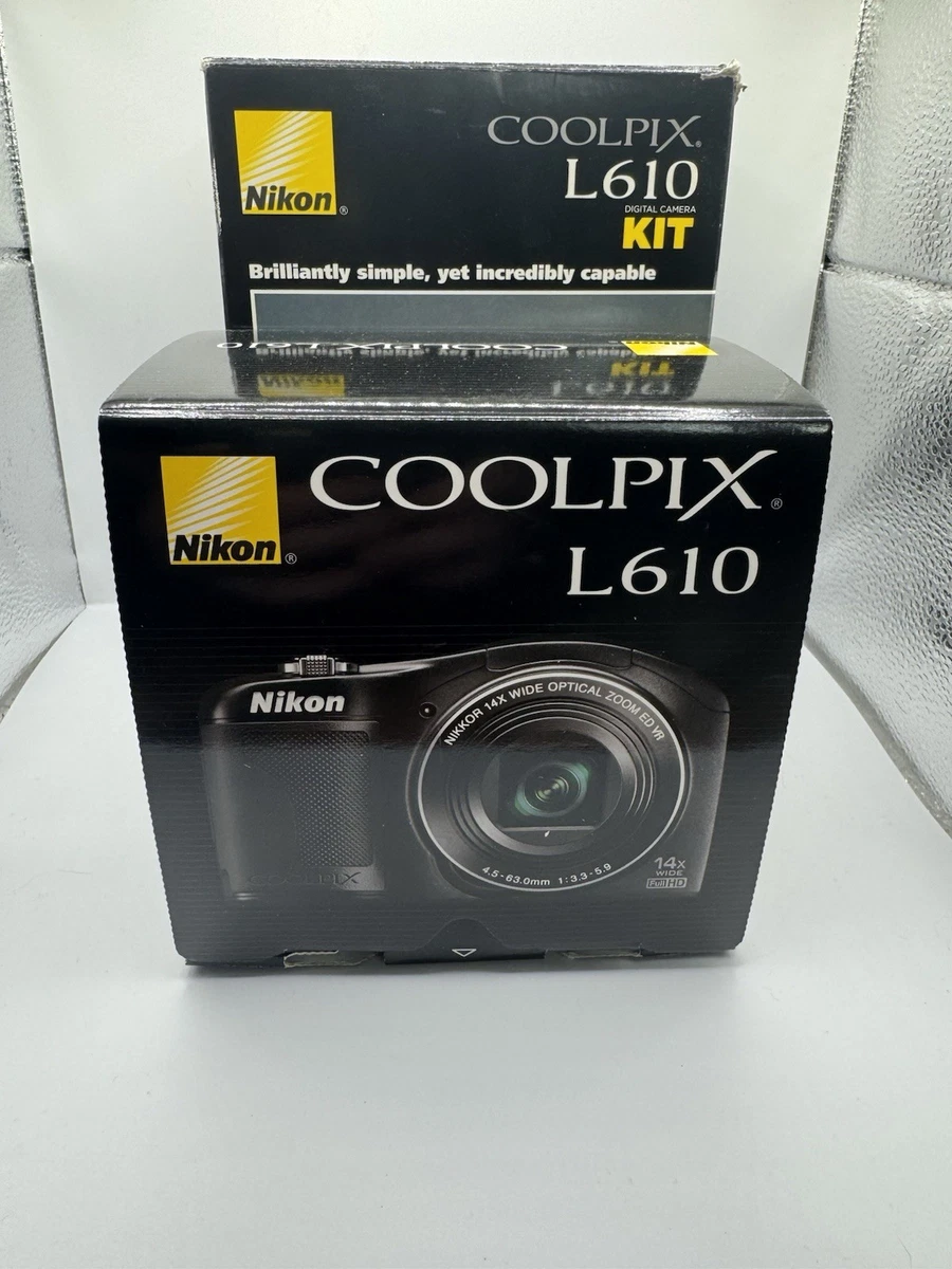 ♪【新品未使用】Nikon COOLPIX L610 ニコン クールピクス Amazon.com : Nikon COOLPIX L610 Digital Camera (Black) (Old Model