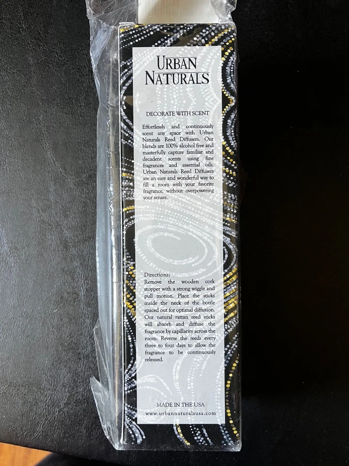 Urban Naturals Holiday Bayberry Reed Diffuser Oil Set - Real Botanicals - NEW - Image 4 of 4