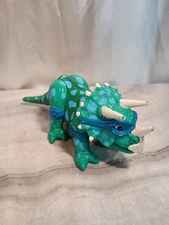 Playmates 1992 TMNT Caveman Leo’s Dingy Dino Teenage Mutant Ninja Turtles