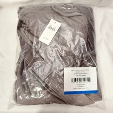 SPLENDID Velour Robe Lavender Grey Cozy Knit Soft Womens Size L/XL