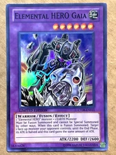 yugioh Elemental Hero Gaia CT08-EN011 Limited Edition Super Rare near mint