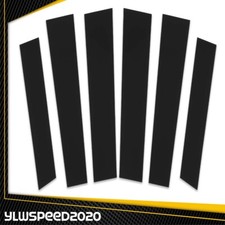6pcs Black Window Pillar Posts Cover Door Trim Fit For 2007-2011 Honda Crv 4dr 6pcs Black Window Pillar Posts Cover Door Trim Fit For 2007-2011 Honda Crv 4dr