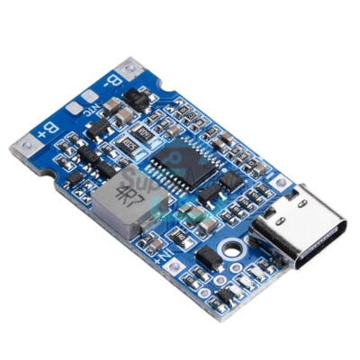 2S 3S 4S BMS 4.5V-15V 18W 2A Li Li-ion Battery Charging Module Type-C/Micro USB