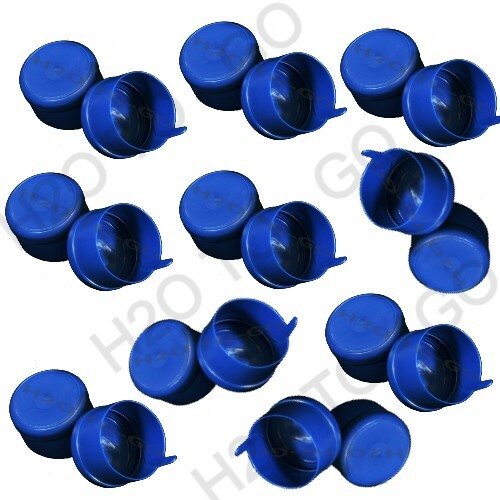 Water Cooler Bottle Caps Fit Standard 11,15 & 19L Bottles Blue Caps
