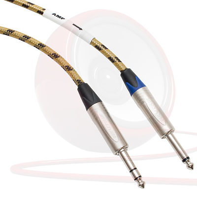 Fractal Audio FAS Humbuster Lead. Van Damme Cable, Neutrik Jacks