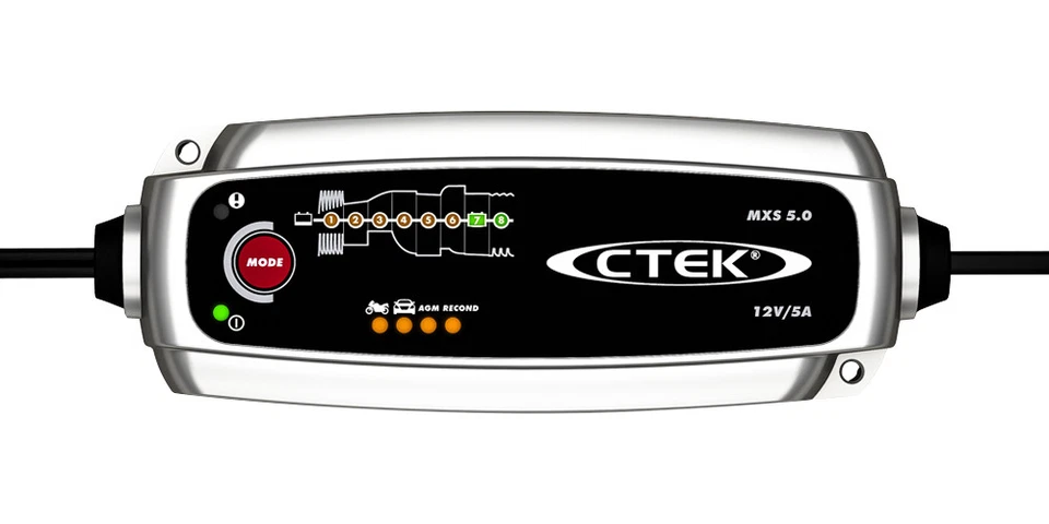 CTEK mxs5.0 Chargeur de batterie 12V 5A avec compensation température TOUT NEUF - Photo 3/3