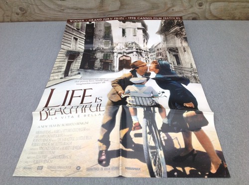 1998 Life Is Beautiful Original Movie House Full Sheet Poster