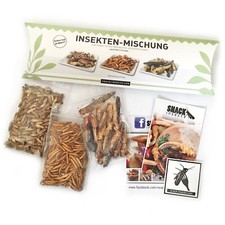 ESSBARE INSEKTEN MIX  Heuschrecken, Mehlwürm...