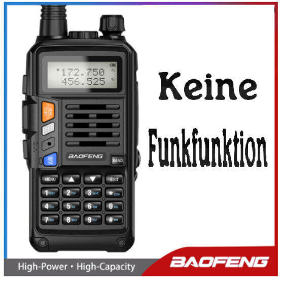 BAOFENG TRIBAND VHF/UHF FM WALKIE TALKIE HAM TWOWAY RADIO SCANNER 5W