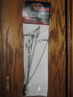 YUM YUMbrella Rig - Tennessee Special - 5-Wire - 7'' Multi-Swimming Rig  NEW 