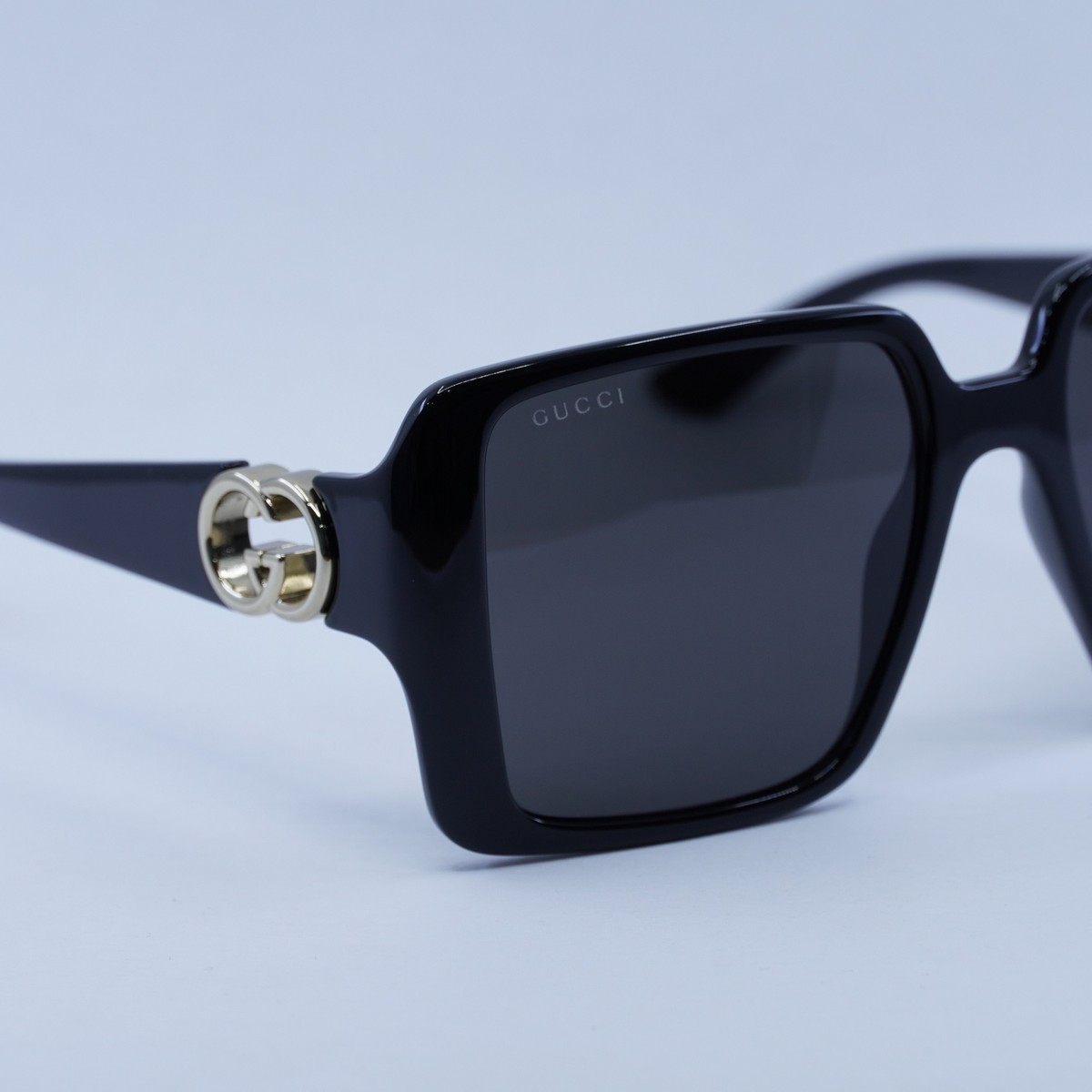 New GUCCI GG1692S 001 Black/Grey 54-18-135 Sunglasses | eBay