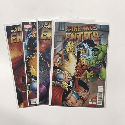 The Infinity Entity 1 2 3 4 Variants run set of 4 2016 Marvel Nm Near Mint