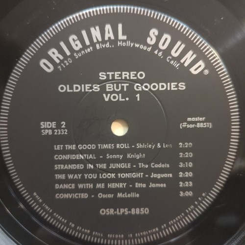 Oldies but Goodies in Hi-Fi Vol 1. Rare Vinyl Record. VG+ LP - Picture 5 of 11