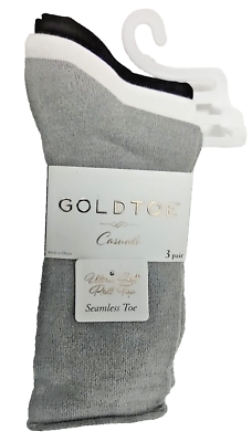 3 Pairs GoldToe Casuals Women Ultra Soft Seamless Toe Dress Socks Shoe Size 6-9 | eBay 3 Pairs GoldToe Casuals Women Ultra Soft Seamless Toe Dress Socks Shoe Size 6-9 | eBay
