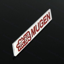 Car Trunk Spoiler Emblem Badge Sticker Decal Mugen For Honda Civic Si Lip 3d Red