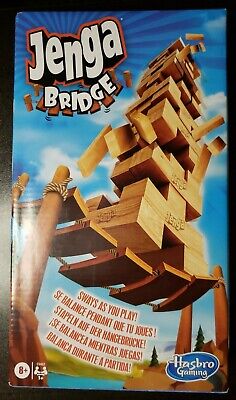 Hasbro Gaming Jenga Bridge Block Stacking Game for Kids Ages 8 and up for sale online