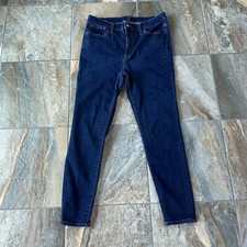 J.CREW 10" High Rise Skinny Jeans Sz 32 Waist 27" Inseam Reimagined Denim
