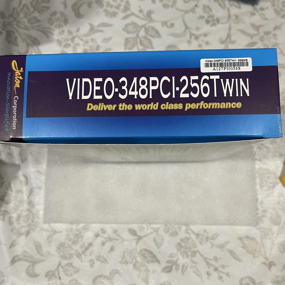 NEW BOX Jaton NVIDIA GeForce 6200 VIDEO-348PCI-256TWIN 256MB DDR2 PCI Video Card - Image 3 of 3