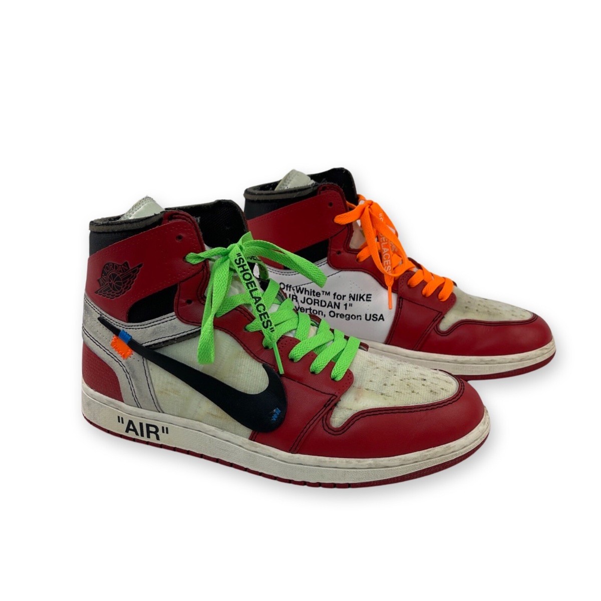 Size 10.5 - Jordan 1 Retro OG x Off-White High Chicago Size 10.5 - Jordan 1 Retro OG x Off-White High Chicago