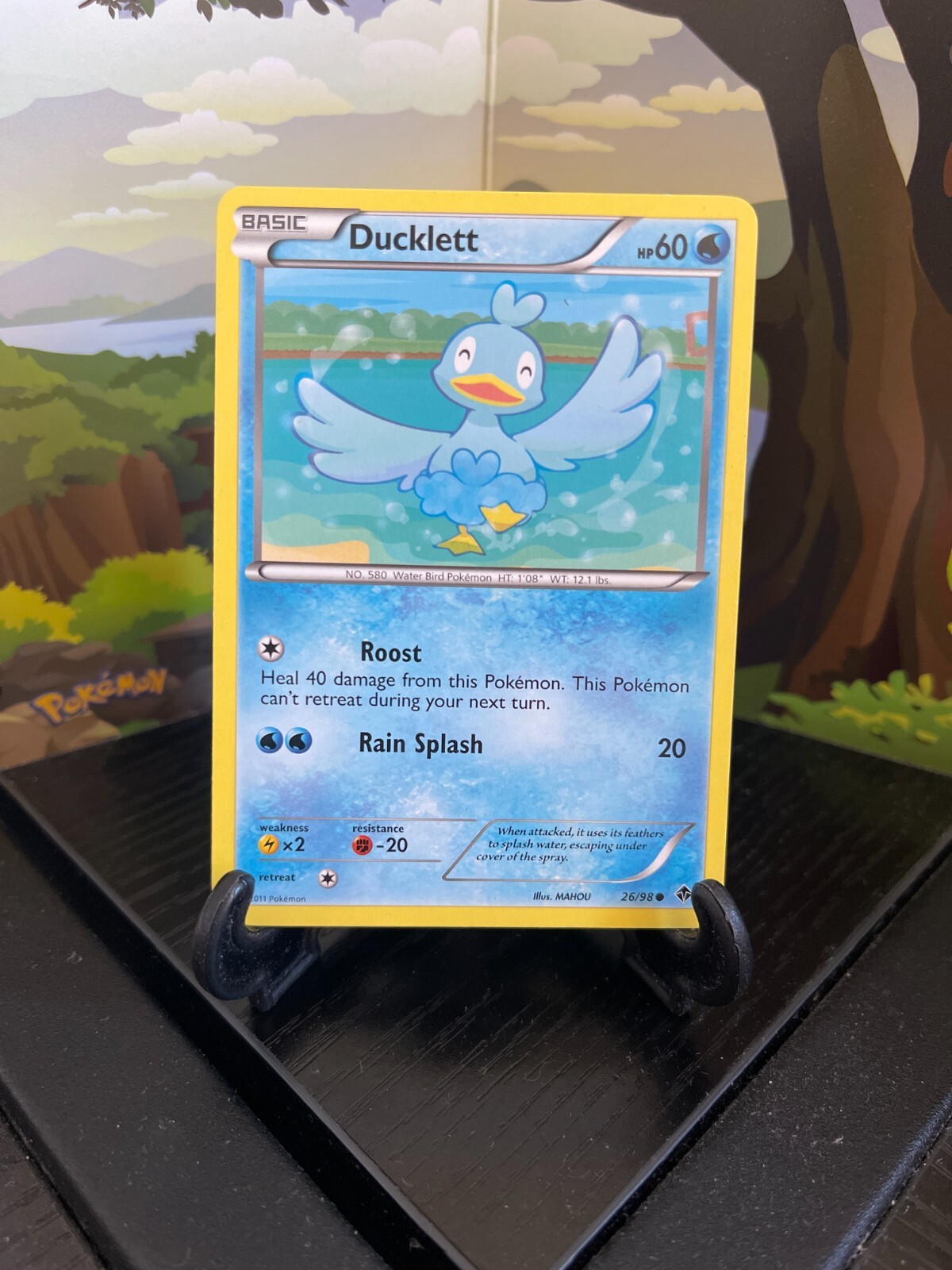 Ducklett 26/98 - Emerging Powers - Common - Pokemon Card TCG - LP