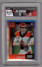 Joe Burrow - 2020 Chronicles Score Update PRIZM SILVER #441 - HGA 9! 