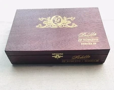 PADILLA SIGNATURE WOODEN EMPTY CIGAR BOX Robusto series 68