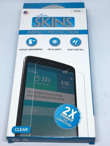 Liquipel Skins Impact Protection SCREEN Protector LG G3 / Samsung Note 5 - Clear - Picture 5 of 8