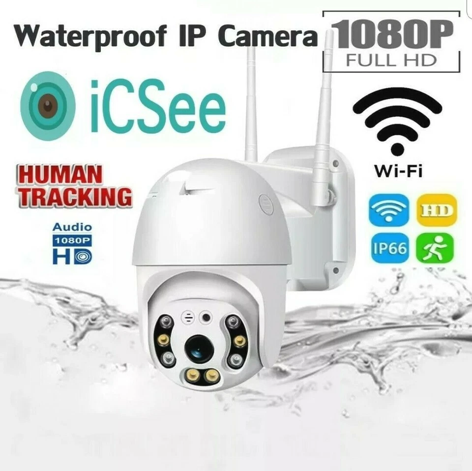 TELECAMERA DI SORVEGLIANZA WIRELESS DOME WIFI DA ESTERNO SPEED ZOOM MOTORIZZATA - Immagine 2 di 4