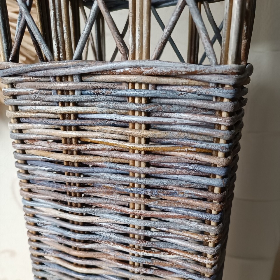 Wicker basket for toilet paper storage | eBay