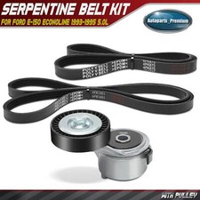 Kit de componentes de transmisión por correa serpentina de 3 piezas para Chrysler PT Cruiser Dodge Neon 2,4 L