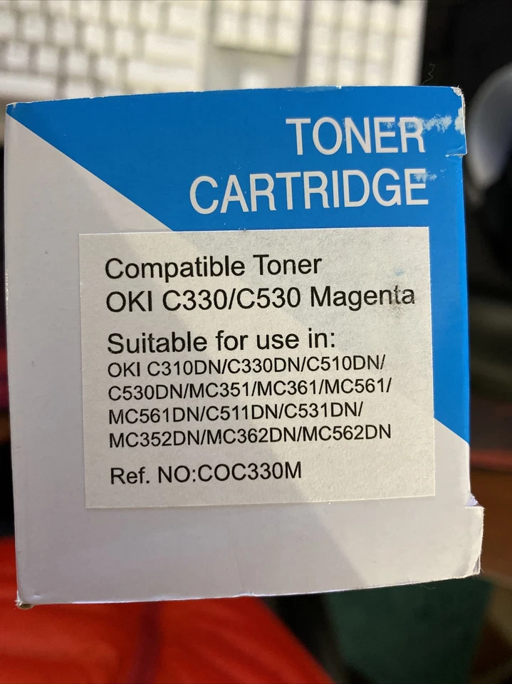 OKI C330/C530 printer Toner Magenta, Premium Compatible - Image 2 of 3