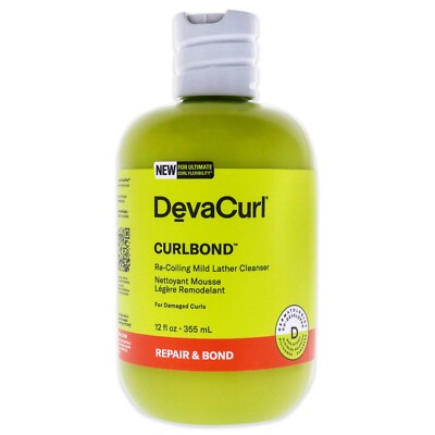 CurlBond Cleanser by DevaCurl for Unisex - 12 oz Cleanser - BUY MORE & SAVE!!