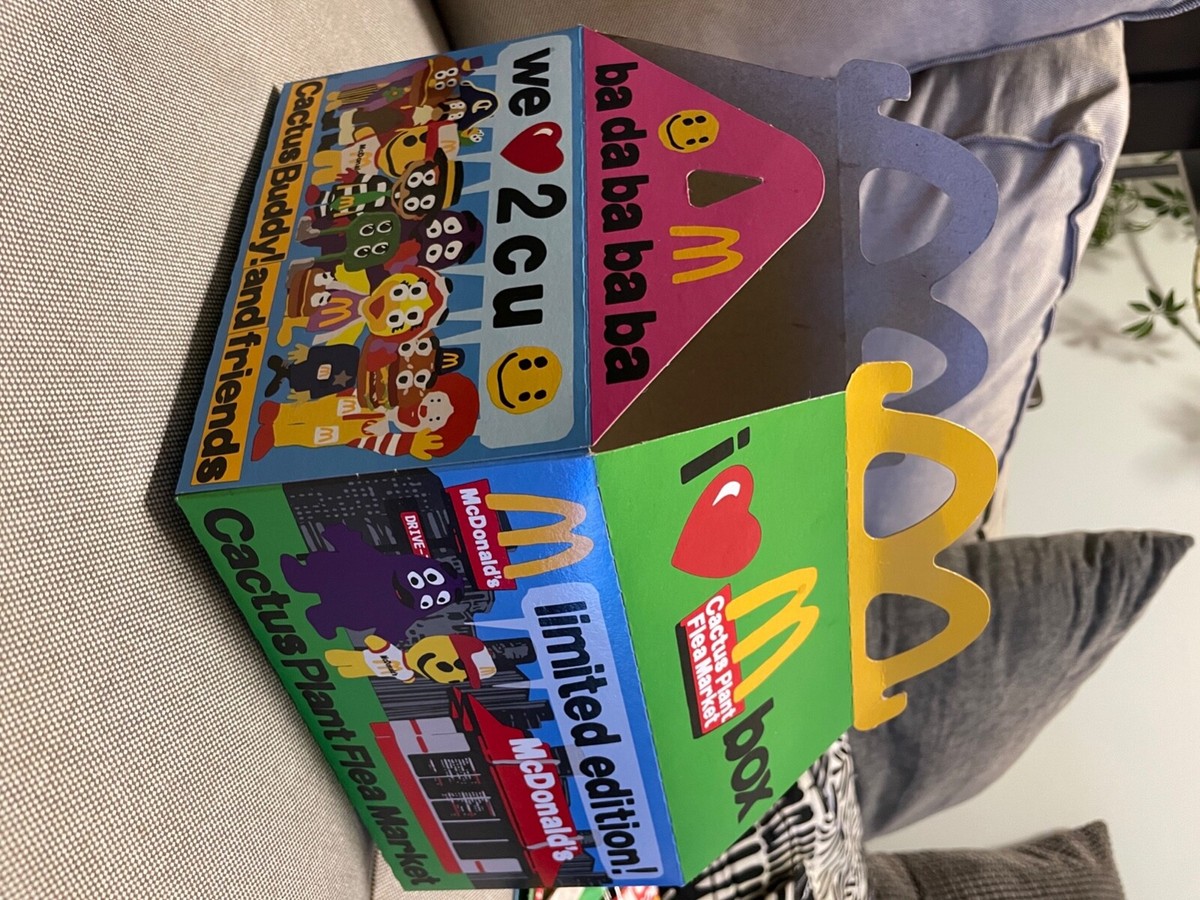 McDonald's Cactus Plant Flea Market limited edition xCPFM happy McDonald's Cactus Plant Flea Market limited edition xCPFM happy