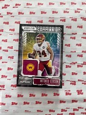 2021 Panini Playbook Football Antonio Gibson Zoning Commission NO. ZC-AGI
