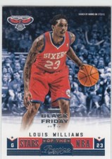 2012-13 Louis Lou Williams Prestige Stars of NBA BLACK FRIDAY Parallel /5 - #10