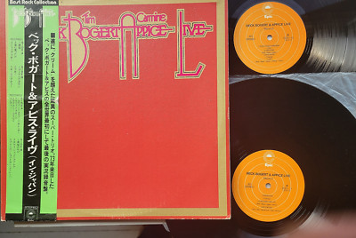 Beck Bogert & Appice - Live 2LP FOC OBI + Heft Japan 1974 Zustand: VG++