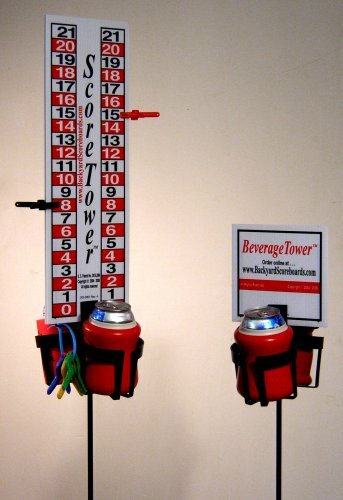 Cornhole ScoreTower Combo Set - Scoreboard Score Keeper Horseshoes - Picture 1 of 1