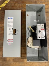 Eaton SFDN225 Circuit Breaker Enclosure NEMA 1 with HFD2100 Breaker 100A 600VAC