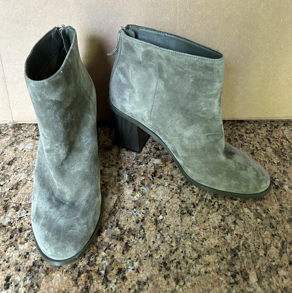 Espléndido botín de moda para mujer Magnolia en oliva, talla 8 Foto 3 de 4