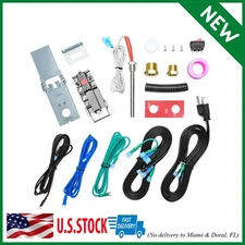 RV Electric Water Hybrid Heater Kits, Converts RV LP Gas Water Heater to 120V El