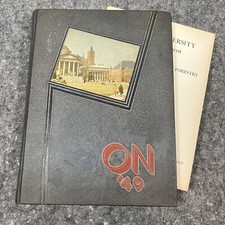 Syracuse University 1949 Yearbook Onondagan with College of Forestry Programs