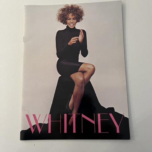 1986 Whitney Houston Concert Tour Book Program