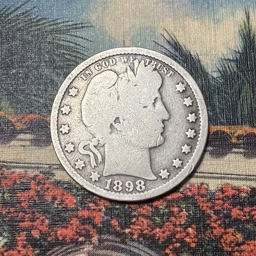 1898 Barber Quarter 🇺🇸
