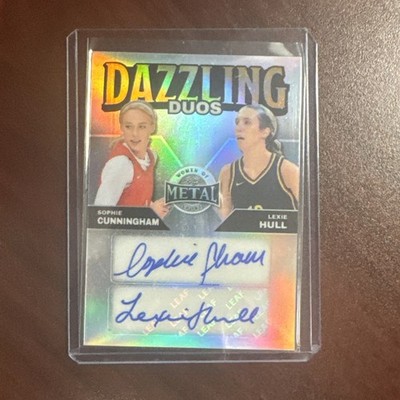 2025 Leaf Metal Women of Sport Sophie Cunnigham & Lexie Hull Dual Auto 4/5