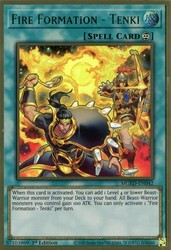 Fire Formation - Tenki MGED-EN042 Premium Gold Rare 1st Edition