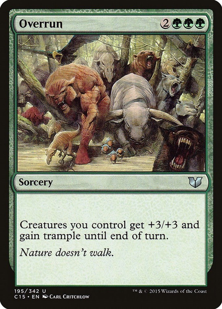 NM - Overrun C15 - 195 Commander 2015